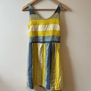 Viola Borghi Madi in Italy Linen Sundress